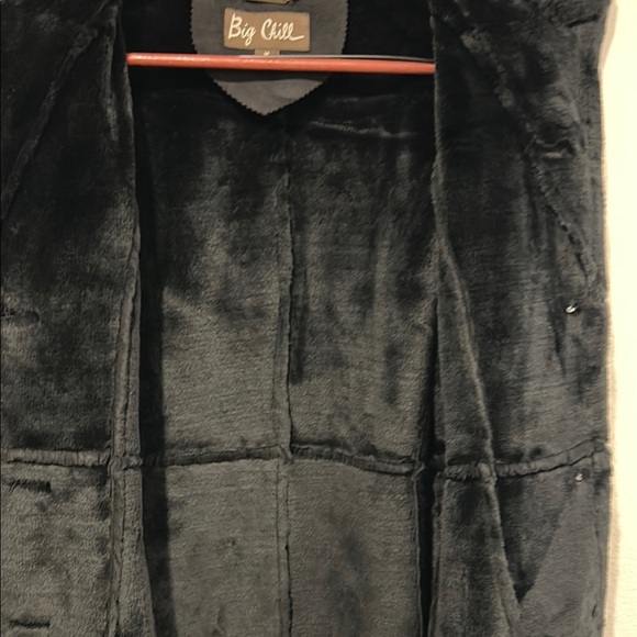 Vintage The Big Chill Elegant Black Trench Coat - Picture 7 of 12